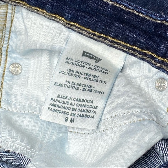 LEVI’S Demi Curve Low-Rise Skinny Jeans - Picture 4 of 9